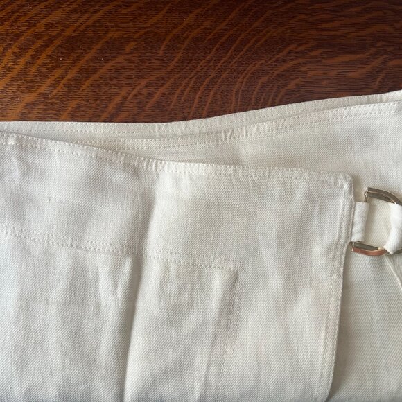 Massimo Dutti twill midi skirt - Picture 2 of 4